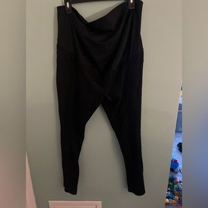 Maternity black leggings